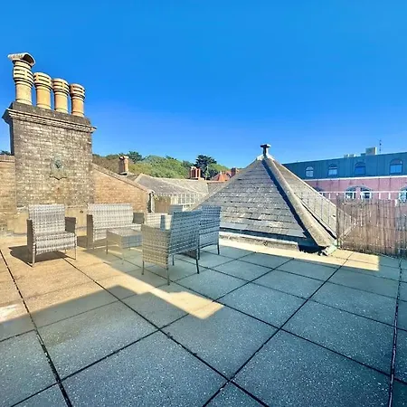 Roof Terrace Two Bedroom Apartment - Walk To Beach Bournemouth Exterior photo
